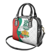 Personalized Bulgaria Independence Day Shoulder Handbag Suedinenieto Pravi Silata Folk Pattern