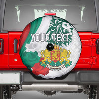 Personalized Bulgaria Independence Day Spare Tire Cover Suedinenieto Pravi Silata Folk Pattern