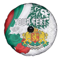 Personalized Bulgaria Independence Day Spare Tire Cover Suedinenieto Pravi Silata Folk Pattern