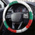 Bulgaria Independence Day Steering Wheel Cover Suedinenieto Pravi Silata Folk Pattern