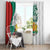 Personalized Bulgaria Independence Day Window Curtain Suedinenieto Pravi Silata Folk Pattern
