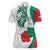 Personalized Bulgaria Independence Day Women Polo Shirt Suedinenieto Pravi Silata Folk Pattern