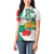 Personalized Bulgaria Independence Day Women Polo Shirt Suedinenieto Pravi Silata Folk Pattern