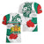 Personalized Bulgaria Independence Day Women V-Neck T-Shirt Suedinenieto Pravi Silata Folk Pattern