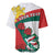 Personalized Bulgaria Unification Day Baseball Jersey Lion Rampant Red Rose