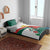 Personalized Bulgaria Unification Day Bedding Set Lion Rampant Red Rose