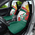 Personalized Bulgaria Unification Day Car Seat Cover Lion Rampant Red Rose