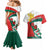 Personalized Bulgaria Unification Day Couples Matching Mermaid Dress and Hawaiian Shirt Lion Rampant Red Rose