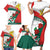Personalized Bulgaria Unification Day Family Matching Short Sleeve Bodycon Dress and Hawaiian Shirt Lion Rampant Red Rose