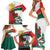 Personalized Bulgaria Unification Day Family Matching Short Sleeve Bodycon Dress and Hawaiian Shirt Lion Rampant Red Rose