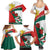 Personalized Bulgaria Unification Day Family Matching Summer Maxi Dress and Hawaiian Shirt Lion Rampant Red Rose