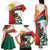 Personalized Bulgaria Unification Day Family Matching Tank Maxi Dress and Hawaiian Shirt Lion Rampant Red Rose