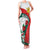 Personalized Bulgaria Unification Day Family Matching Tank Maxi Dress and Hawaiian Shirt Lion Rampant Red Rose