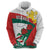 Personalized Bulgaria Unification Day Hoodie Lion Rampant Red Rose