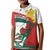Personalized Bulgaria Unification Day Kid Polo Shirt Lion Rampant Red Rose