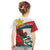 Personalized Bulgaria Unification Day Kid T Shirt Lion Rampant Red Rose
