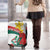 Personalized Bulgaria Unification Day Luggage Cover Lion Rampant Red Rose