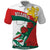 Personalized Bulgaria Unification Day Polo Shirt Lion Rampant Red Rose