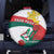 Personalized Bulgaria Unification Day Spare Tire Cover Lion Rampant Red Rose