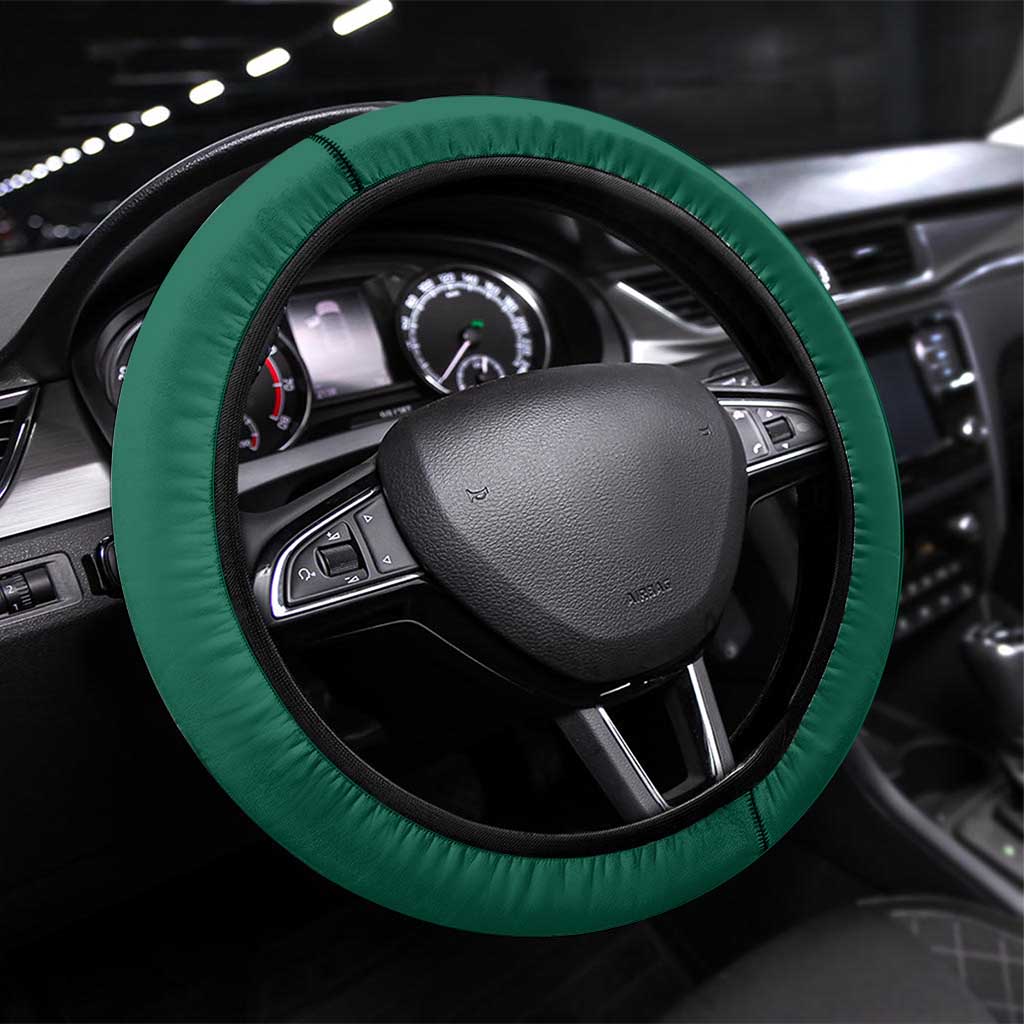 Bulgaria Unification Day Steering Wheel Cover Lion Rampant Red Rose