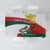 Personalized Bulgaria Unification Day Tablecloth Lion Rampant Red Rose