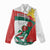 Personalized Bulgaria Unification Day Women Casual Shirt Lion Rampant Red Rose