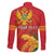 Personalized Montenegro Independence Day Family Matching Summer Maxi Dress and Hawaiian Shirt Coat Of Arms With Mimoza
