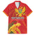 Personalized Montenegro Independence Day Family Matching Tank Maxi Dress and Hawaiian Shirt Coat Of Arms With Mimoza