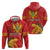 Personalized Montenegro Independence Day Zip Hoodie Coat Of Arms With Mimoza