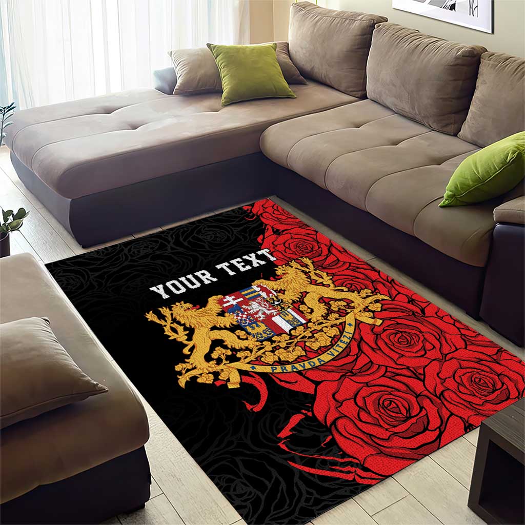 Personalized Czech Republic Independence Day Area Rug Washingtonska deklarace
