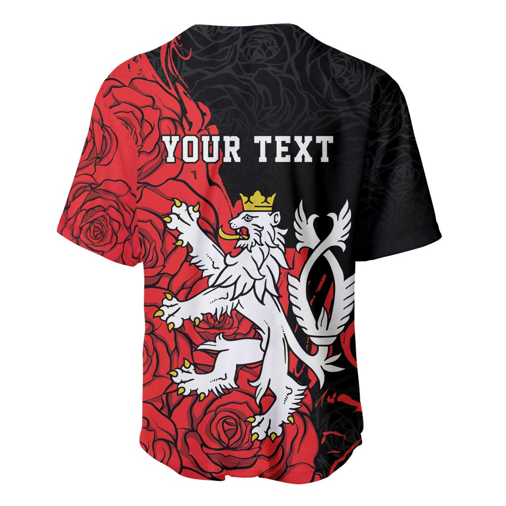 Personalized Czech Republic Independence Day Baseball Jersey Washingtonska deklarace
