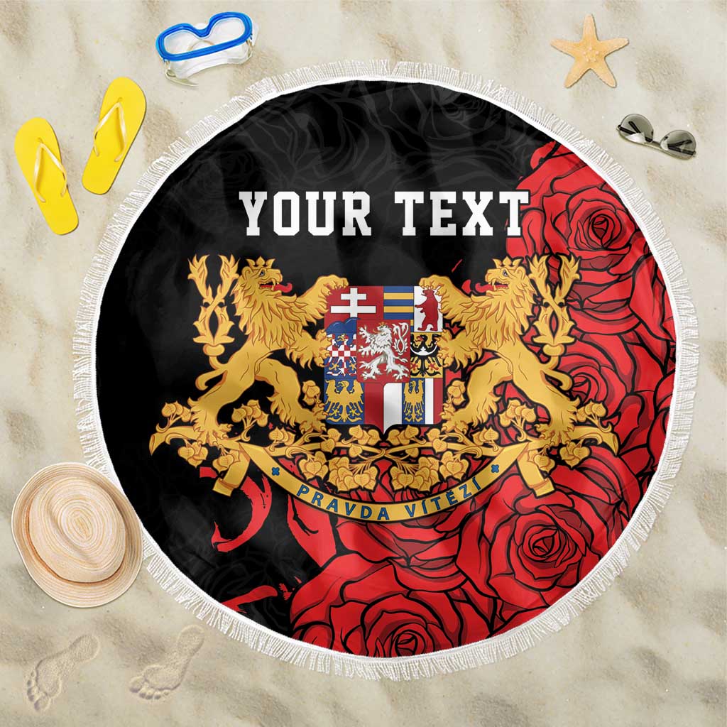 Personalized Czech Republic Independence Day Beach Blanket Washingtonska deklarace