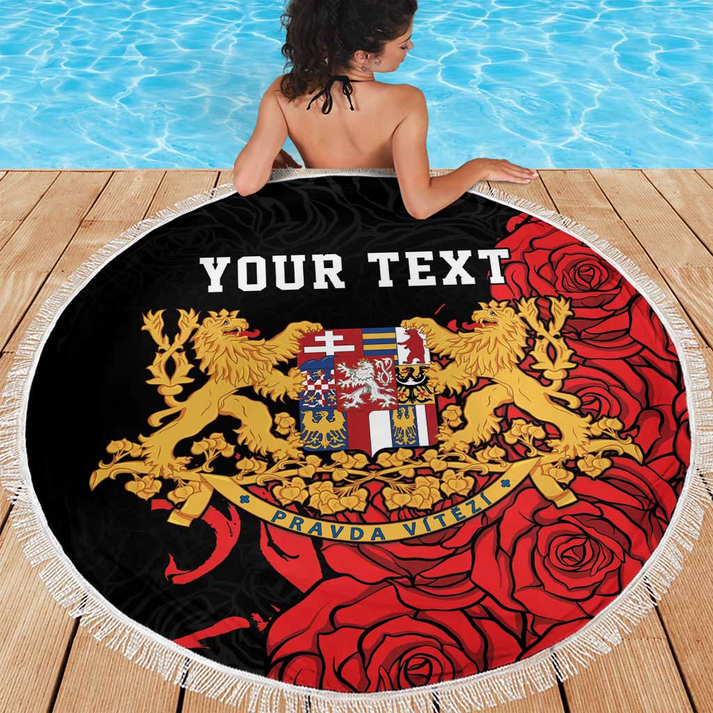 Personalized Czech Republic Independence Day Beach Blanket Washingtonska deklarace