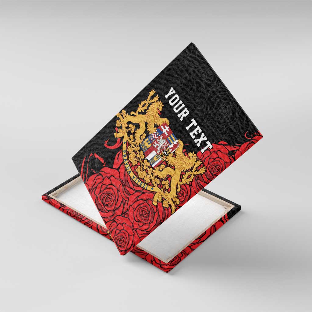 Personalized Czech Republic Independence Day Canvas Wall Art Washingtonska deklarace