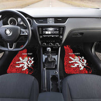 Personalized Czech Republic Independence Day Car Mats Washingtonska deklarace