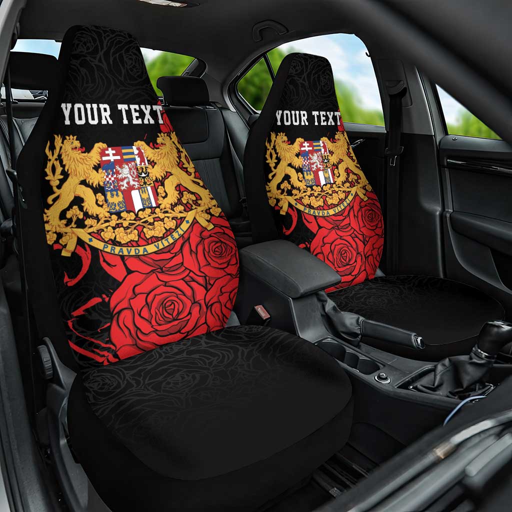 Personalized Czech Republic Independence Day Car Seat Cover Washingtonska deklarace