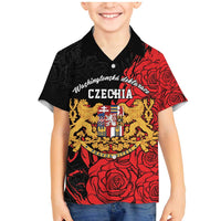Personalized Czech Republic Independence Day Family Matching Mermaid Dress and Hawaiian Shirt Washingtonska deklarace