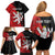 Personalized Czech Republic Independence Day Family Matching Off Shoulder Short Dress and Hawaiian Shirt Washingtonska deklarace