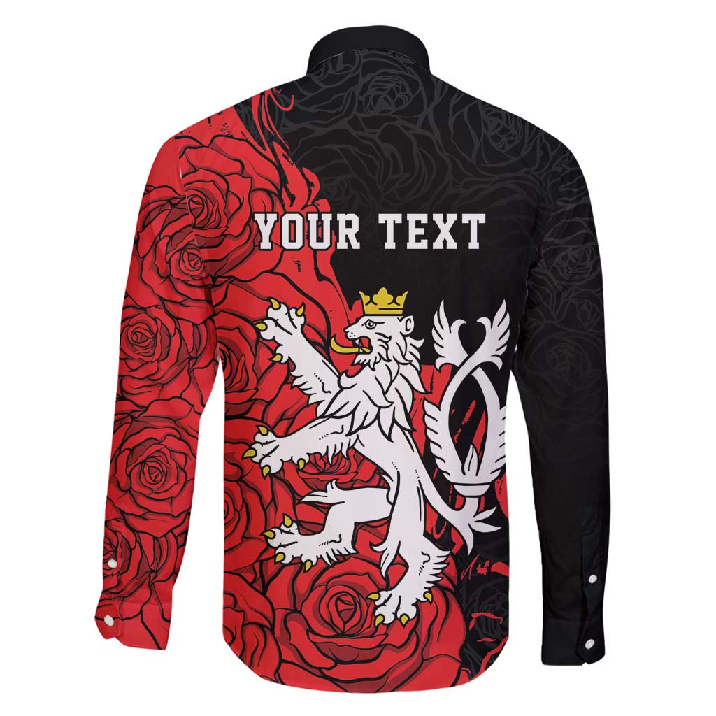 Personalized Czech Republic Independence Day Family Matching Puletasi and Hawaiian Shirt Washingtonska deklarace