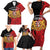 Personalized Czech Republic Independence Day Family Matching Short Sleeve Bodycon Dress and Hawaiian Shirt Washingtonska deklarace