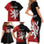 Personalized Czech Republic Independence Day Family Matching Short Sleeve Bodycon Dress and Hawaiian Shirt Washingtonska deklarace