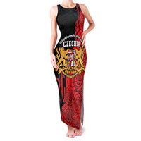 Personalized Czech Republic Independence Day Family Matching Tank Maxi Dress and Hawaiian Shirt Washingtonska deklarace
