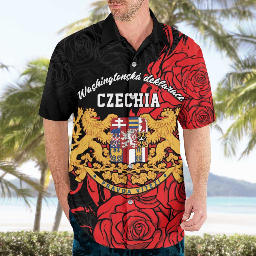 Personalized Czech Republic Independence Day Hawaiian Shirt Washingtonska deklarace
