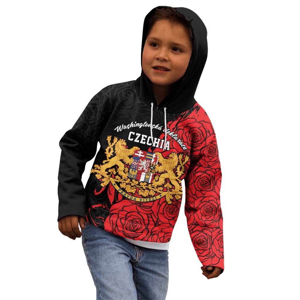Personalized Czech Republic Independence Day Kid Hoodie Washingtonska deklarace