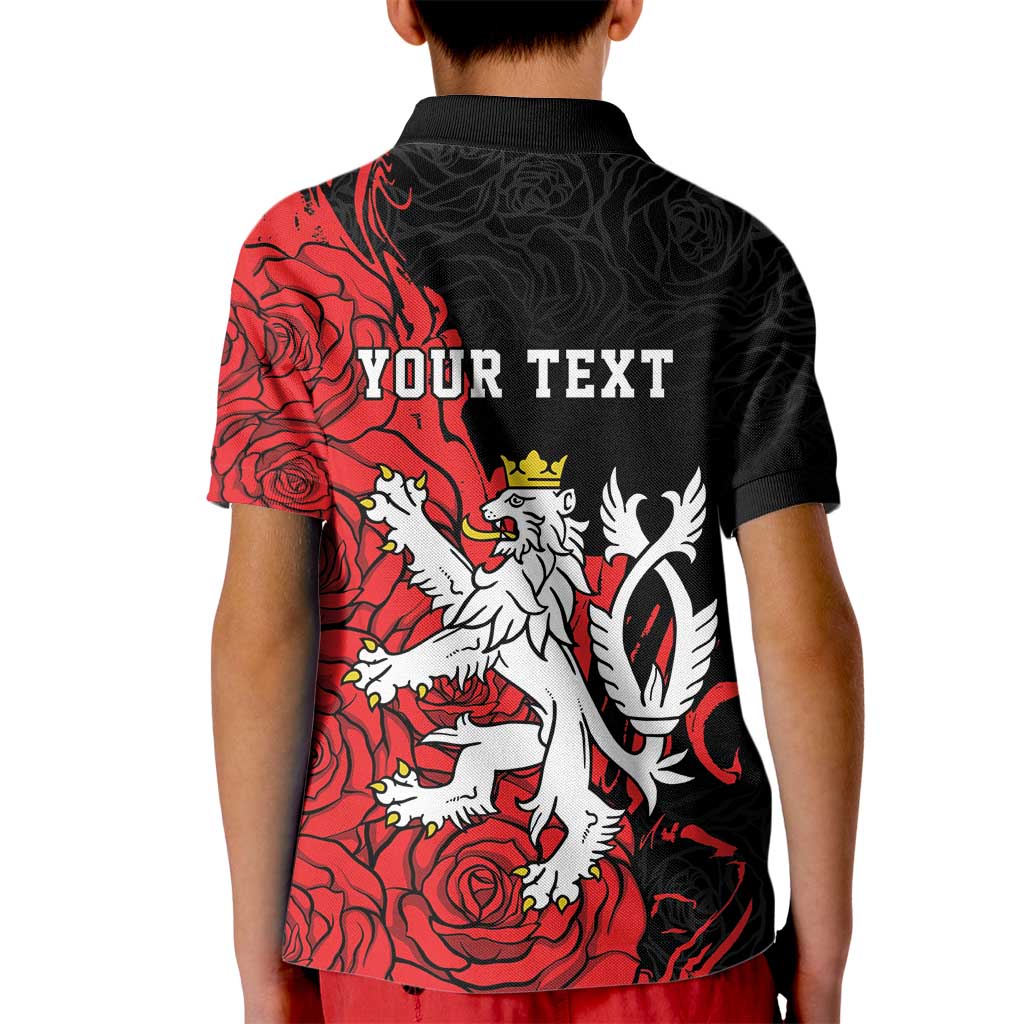 Personalized Czech Republic Independence Day Kid Polo Shirt Washingtonska deklarace