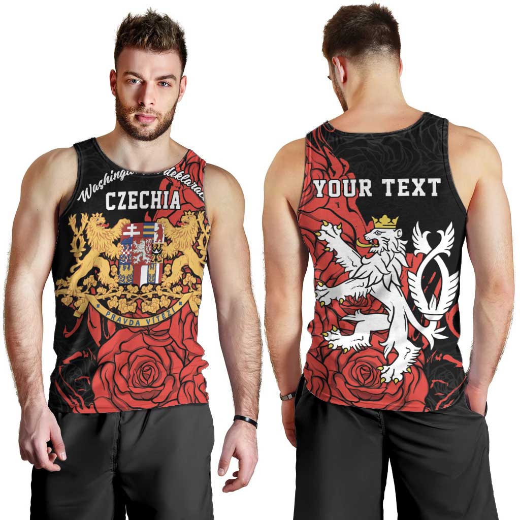 Personalized Czech Republic Independence Day Men Tank Top Washingtonska deklarace