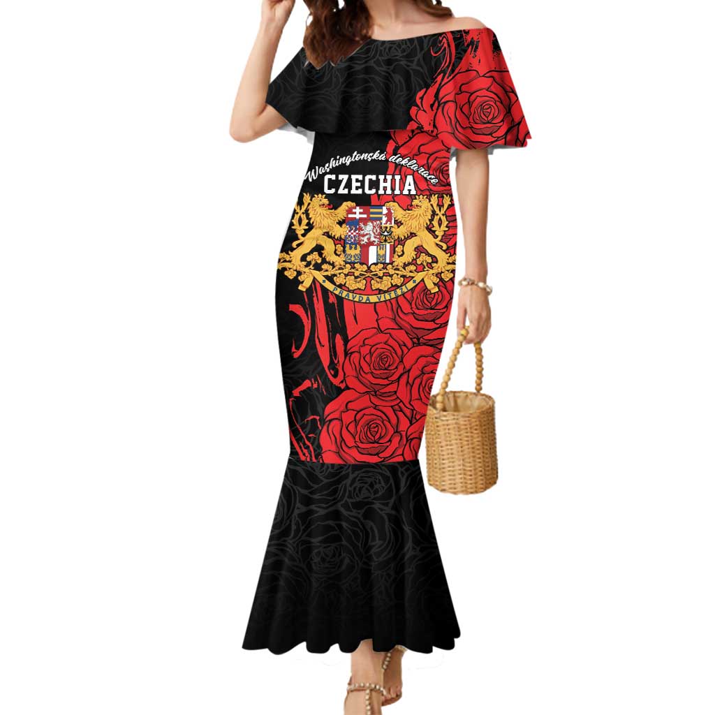 Personalized Czech Republic Independence Day Mermaid Dress Washingtonska deklarace