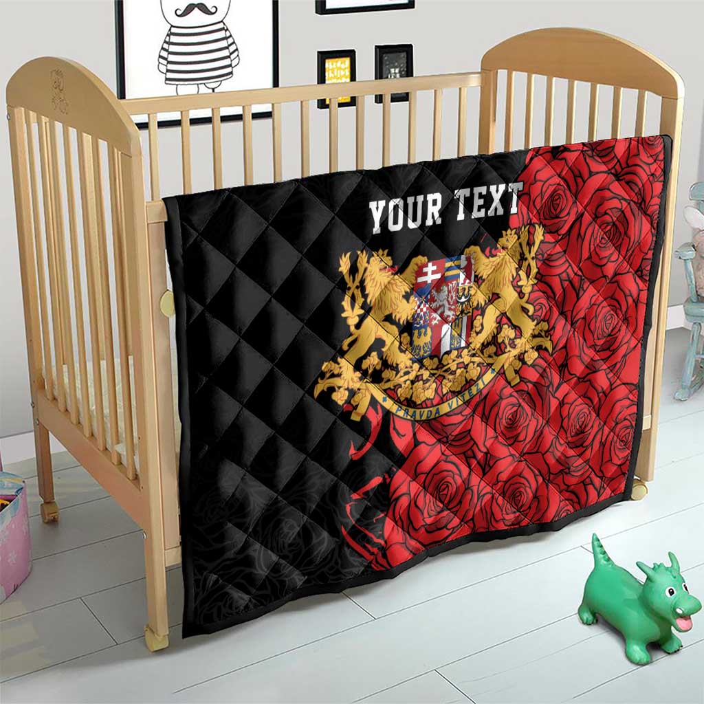 Personalized Czech Republic Independence Day Quilt Washingtonska deklarace