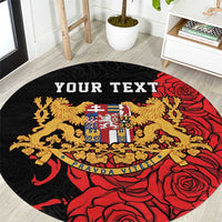 Personalized Czech Republic Independence Day Round Carpet Washingtonska deklarace