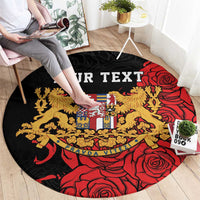Personalized Czech Republic Independence Day Round Carpet Washingtonska deklarace